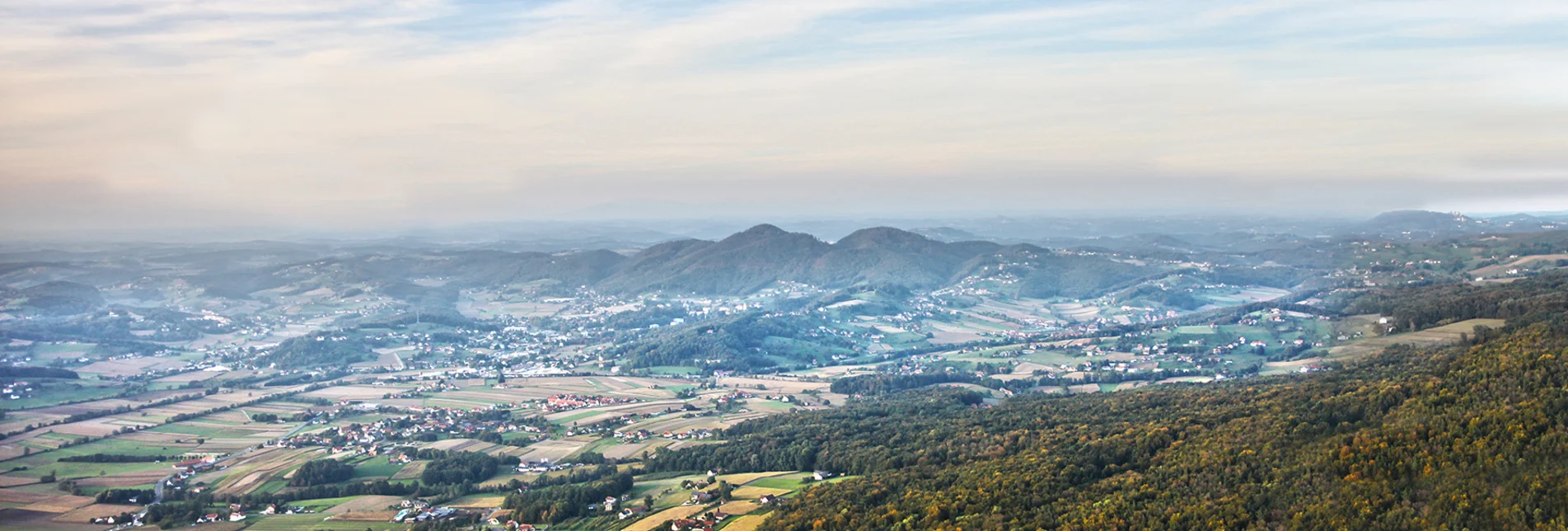 Aussicht auf die Bad Gleichenberger Kogel | © Thermen- & Vulkanland | Werner Resch