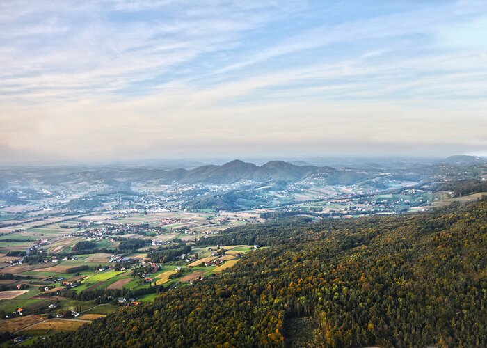 Aussicht auf die Bad Gleichenberger Kogel | © Thermen- & Vulkanland | Werner Resch