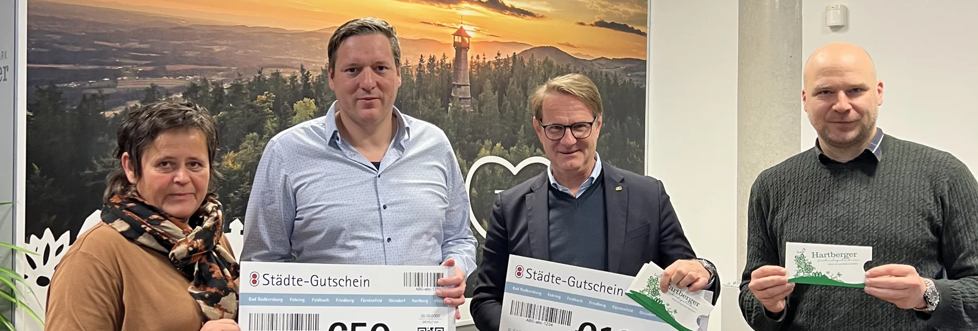 Pressefoto 8-Städte Gutschein in Hartberg