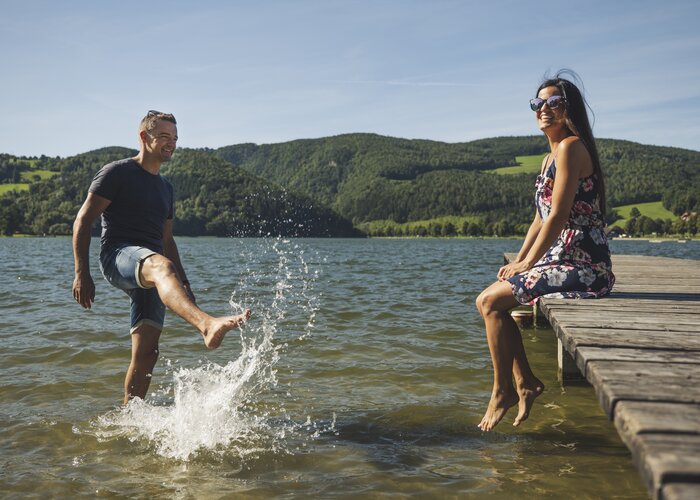 Wasserspaß am Stubenbergsee in der Oststeiermark | Bernhard Bergmann | © Oststeiermark Tourismus, Bernhard Bergmann