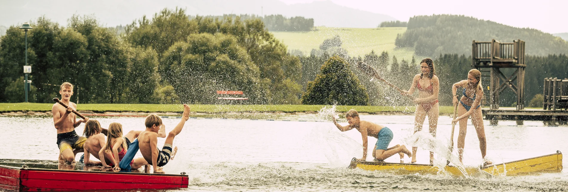 Badespaß im Freizeitsee Passail in der Oststeiermark | ©  Oststeiermark Tourismus | Bernhard Bergmann