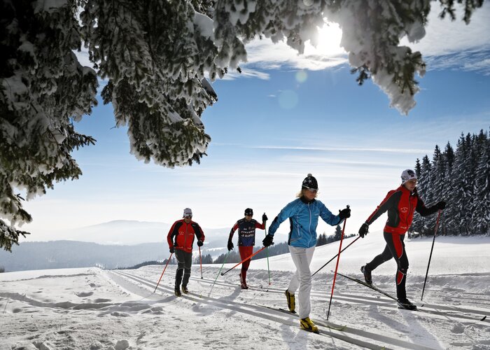 Langlaufen in der Oststeiermark in einer traumhaften Winterlandschaft | © 
Oststeiermark Tourismus | Bernhard Bergmann