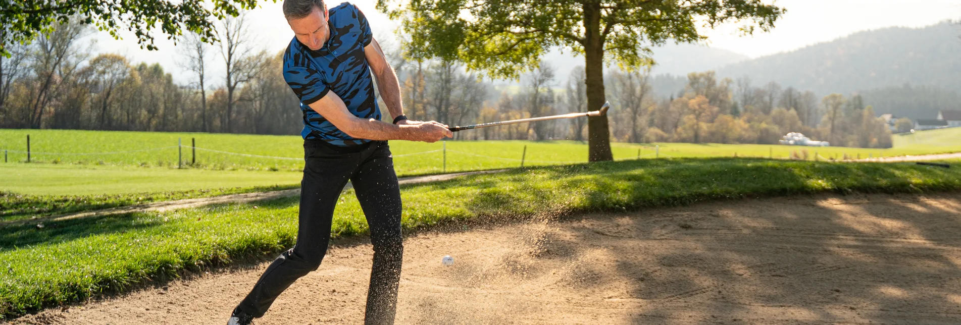 Golf Spieler in der Region Naturpark Almenland | ©  Oststeiermark Tourismus | rkp.marketing