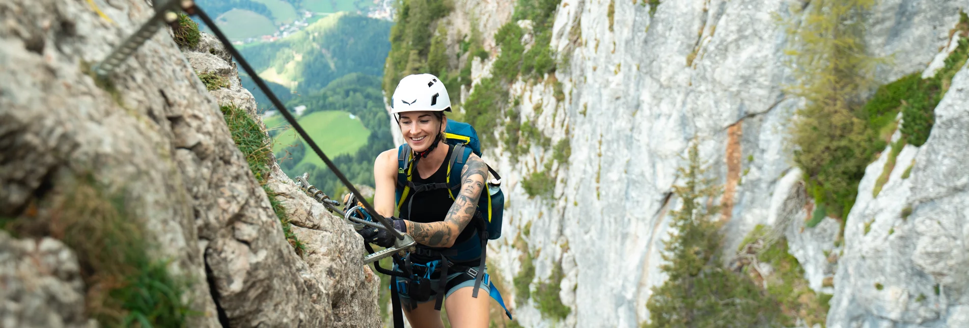 Klettern im Naturpark Almenland in der Oststeiermark | ©  Oststeiermark Tourismus | RKP Marketing