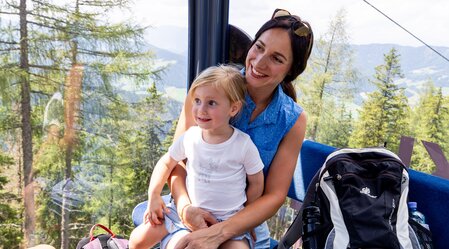 Beim Gondelfahren | © TV Murau | Tom Lamm