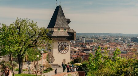 Schlossberg Uhrturm | © Region Graz | studio draussen