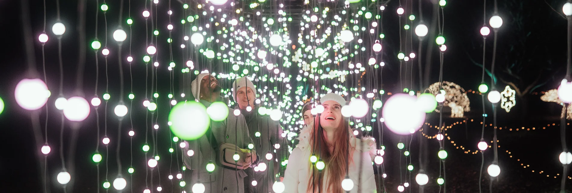 Magischer Lichtertunnel bei Lumagica Frohnleiten | © Region Graz | studio draussen