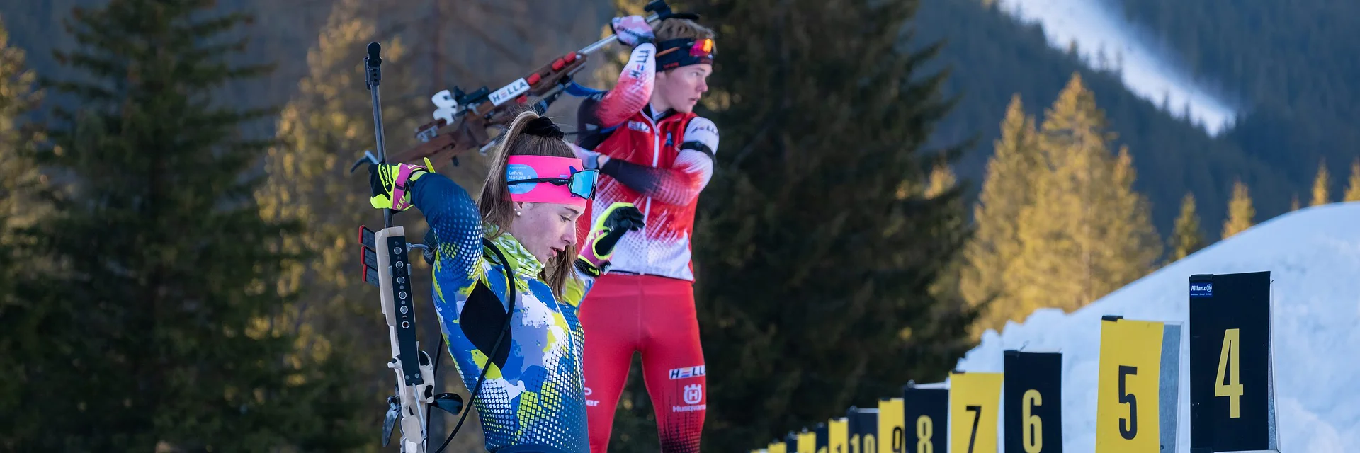 Biathlon-Sportlerinnen NAZ Eisenerz | © NAZ Eisenerz | bigwall productions Biathlon-Sportlerinnen NAZ Eisenerz | © NAZ Eisenerz | bigwall productions