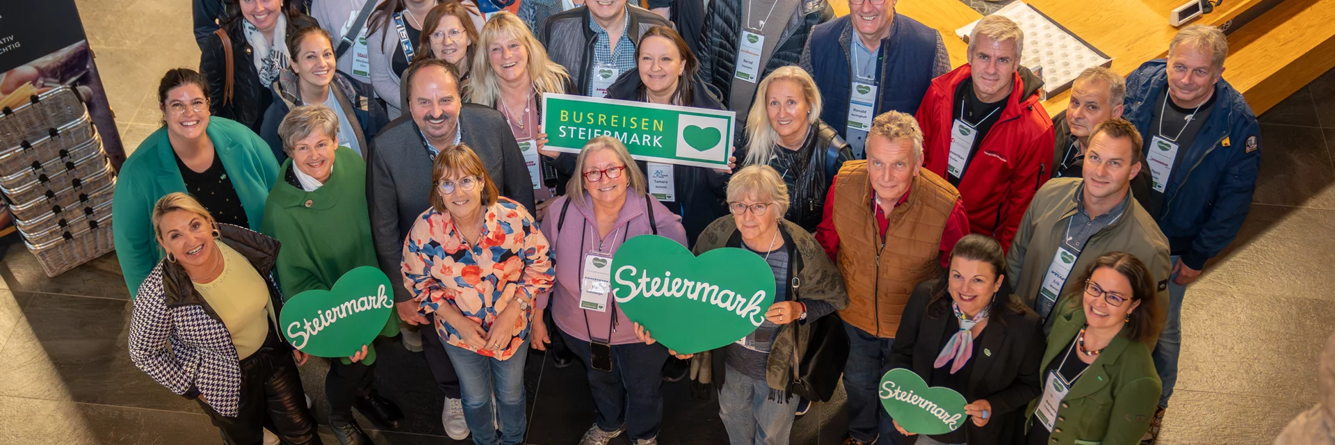 Teilnehmer der Inforeise 2023 lernen die Steiermark kennen | © Busreisen Steiermark | Jaden Gynes | © Busreisen Steiermark Teilnehmer der Inforeise 2023 lernen die Steiermark kennen | © Busreisen Steiermark | Jaden Gynes | © Busreisen Steiermark