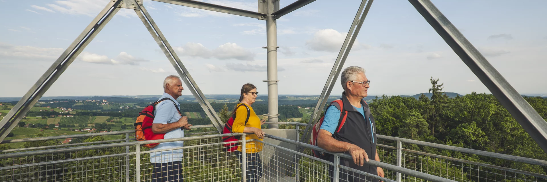 Aussichtswarte Frutten-Gießelsdorf | © Steirisches Vulkanland | Bernhard Bergmann | © Steirisches Vulkanland Aussichtswarte Frutten-Gießelsdorf | © Steirisches Vulkanland | Bernhard Bergmann | © Steirisches Vulkanland