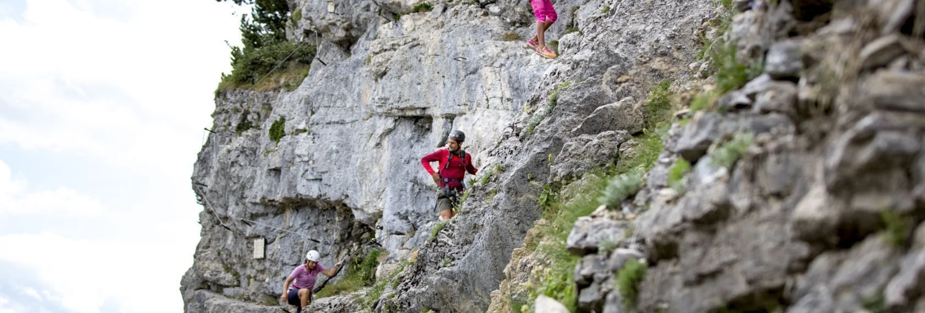 Via Ferrata Via ferrata SOPHIE at the Loser - Touren-Impression #1 | © TVB Ausseerland-Salzkammergut_Tom Lamm