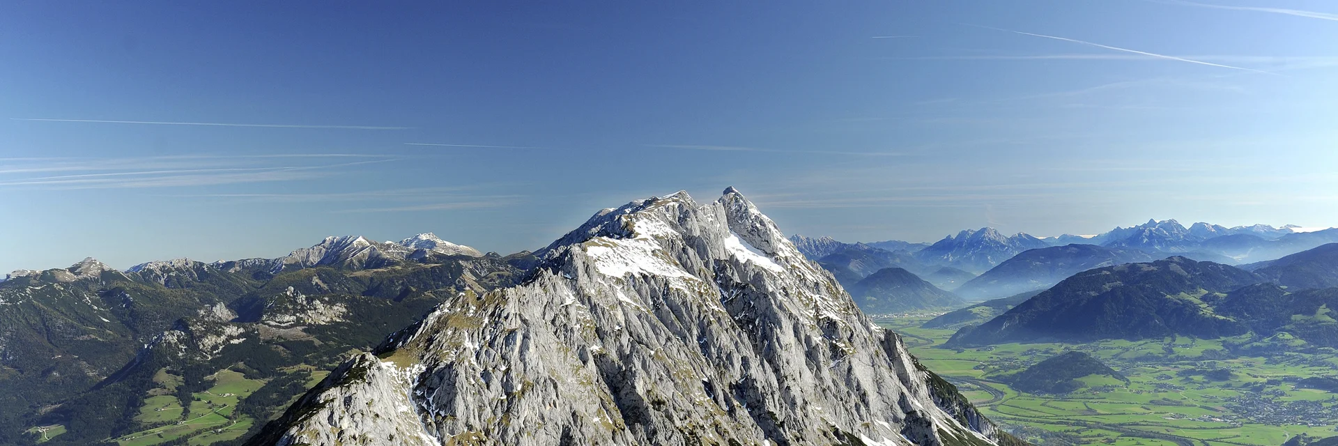 Grimming mit Blick aufs Ennstal | © STG | Atelier Jungwirth / Erich Hagspiel