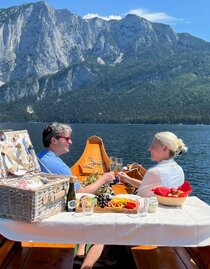 Plättenfrühstück, Altaussee, Trisselwand | © Altaussee Schifffahrt | Altaussee Schifffahrt | © Altaussee Schifffahrt
