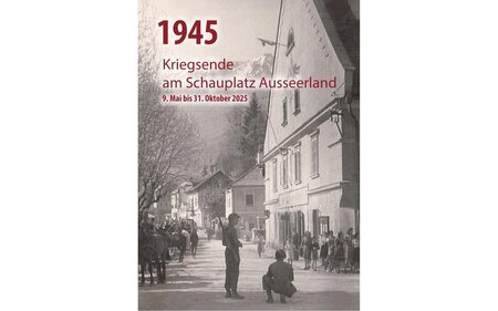 Kuratorenführung durch die Ausstellung "1945-Krieg | © Kammerhofmuseum Bad Aussee Adelheid Petter