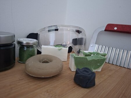 Finished soap products