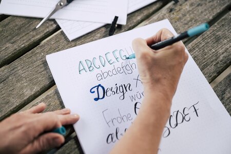 handlettering Vorlage_Pöllau_Oststeiermark | © Bernhard Bergmann