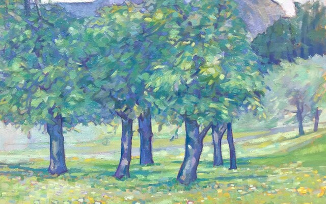 Ausstellung, Altaussee, Obstbäume, Mark Goldsworth | © Andreas Hülber/Taith contemporary