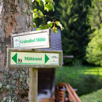Mühlental_Wegweiser_Oststeiermark | © Gemeinde St. Kathrein