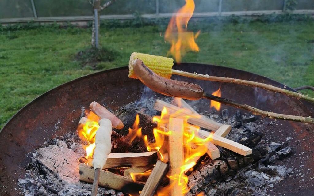 Titelbild Lagerfeuer | © Fischer Marion | Marion's Ziegen