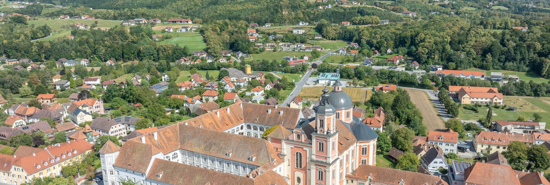 Luftbild Pöllau_ Oststeiermark | © Naturpark Pöllauer Tal
