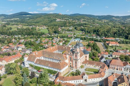 Luftbild Pöllau_ Oststeiermark | © Naturpark Pöllauer Tal