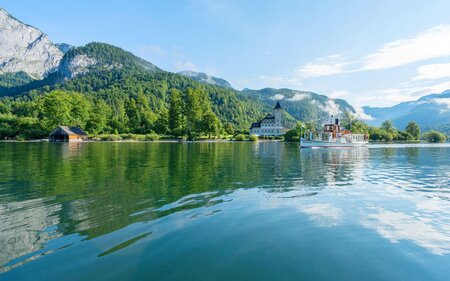 Schifffahrt, Grundlsee, Schiff Rudolf | © Florian Loitzl