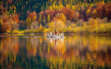 Schifffahrt, Grundlsee, Saisonausklang am See | © Schifffahrt Grundlsee