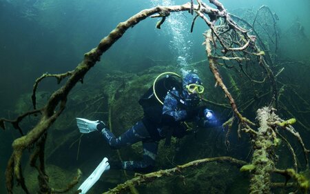 Scuba Academy, Grundlsee, Erforschen | © Jürgen H. Gangoly