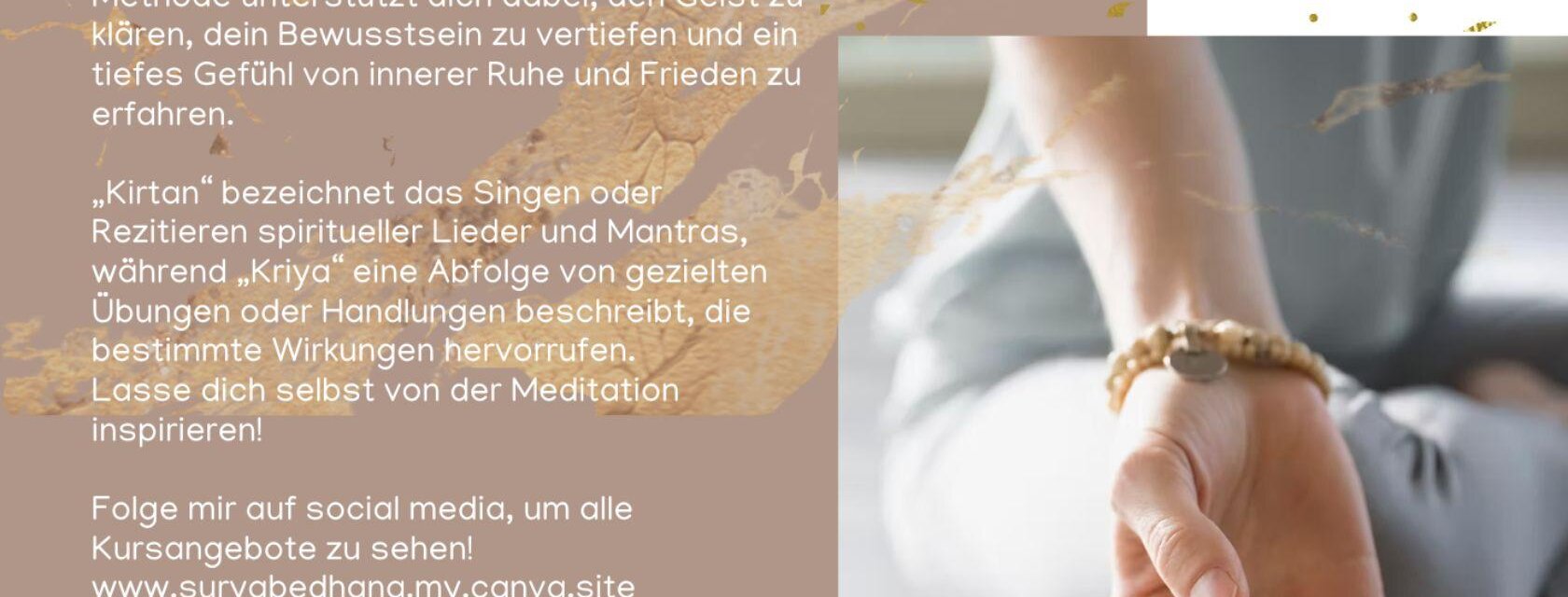 Kirtan Kriya am Sonntag | © Kathrin Leitner