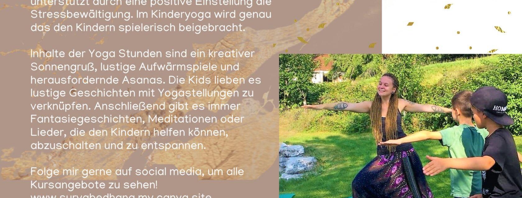 Sommer Kinder Yoga Kurs | © Kathrin Leitner