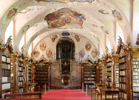 1 Tag in Vorau_Bibliothek_Oststeiermark | © Stiftsarchiv Stift Vorau