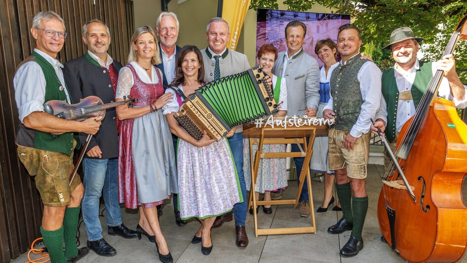 Das Veranstalter-Team von Aufsteirern | © Ivents Kulturagentur-Erwin Scheriau