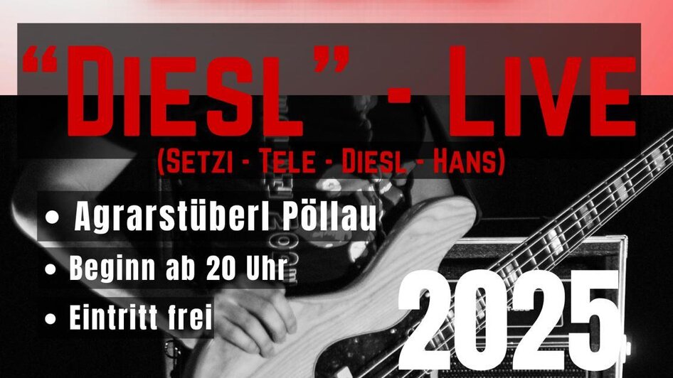 Plakat_Austropop Abend Agrar Stüberl_Oststeiermark | © Johann Glatz