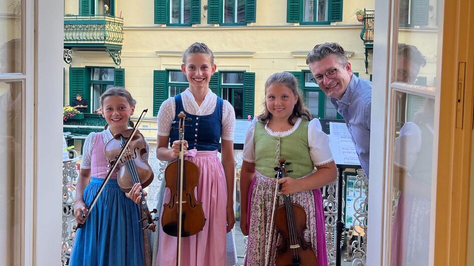 Balkonkonzerte, Bad Aussee, Musiker | © Stadtgemeinde Bad Aussee