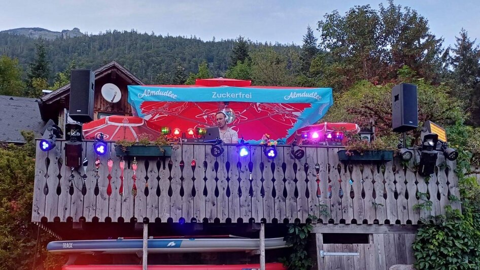 Beach Party, Altaussee, DJ | © Franz Pichler