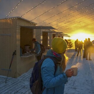 Sonnenuntergang W11 | © Bergbahnen Stuhleck