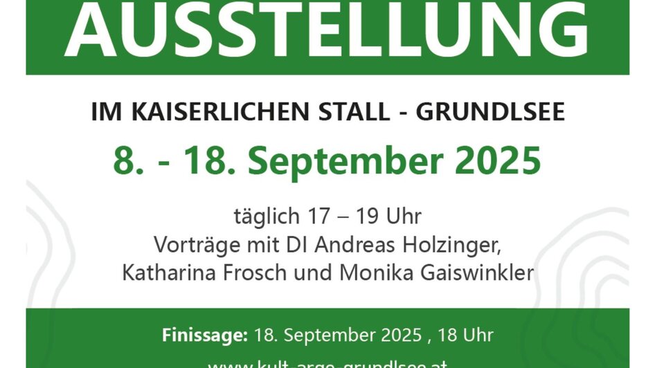 Kaiserlicher Stall, Grundlsee, Ausstellung | © Kulturelle ARGE Grundlsee