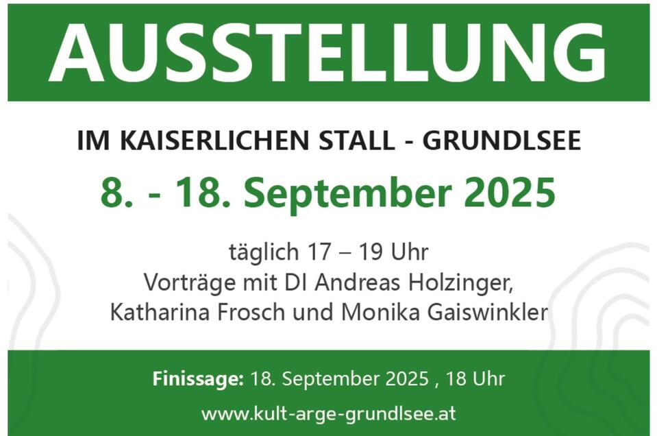 Kaiserlicher Stall, Grundlsee, Ausstellung | © Kulturelle ARGE Grundlsee