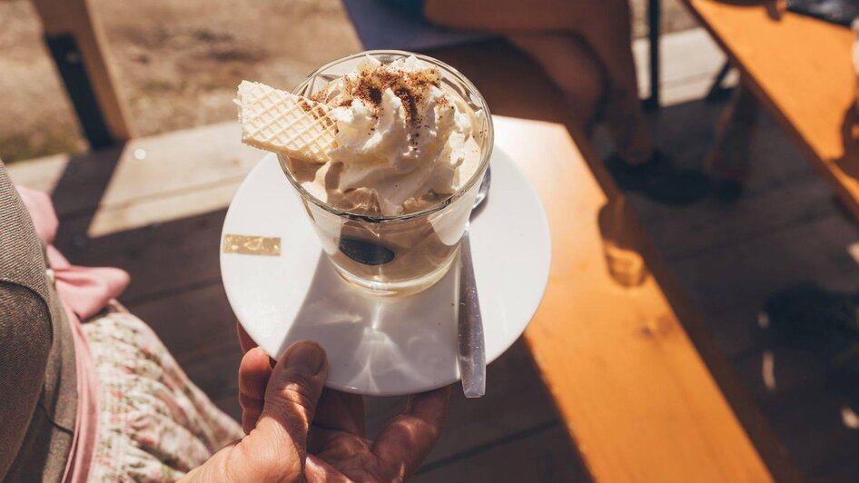 Stellenkogelhütte, Altaussee, Kaffee Sommer (c) Kr | © Krewenka