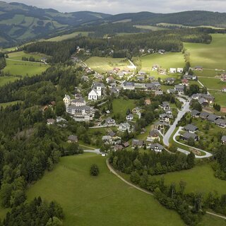 St. Kathrein am Offenegg_Luftbild_Oststeiermark | © Tourismusverband Oststeiermark