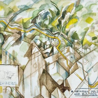 Neuberg, 1977, Acryl auf Leinwand | © Jungwirth