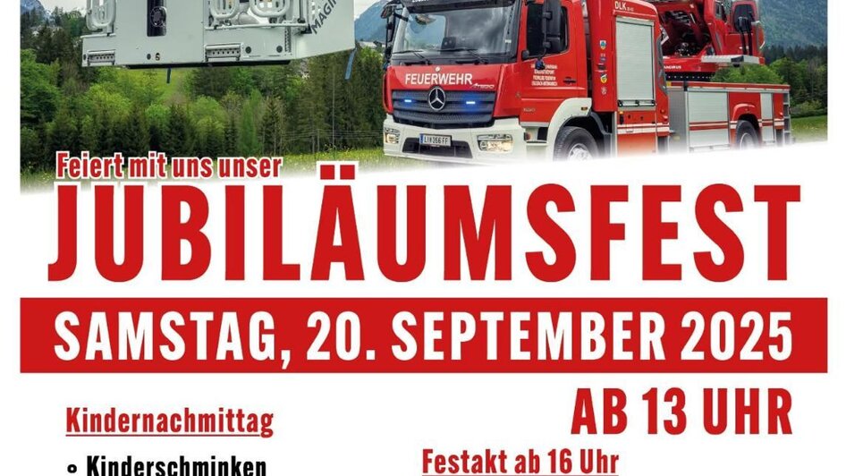 Jubiläumsfest der FF Eselsbach-Unterkainisch