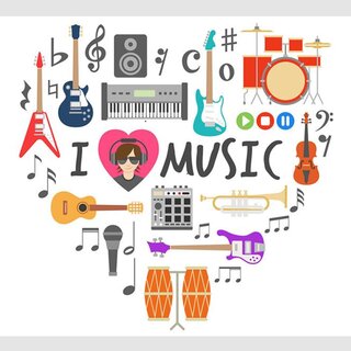 Musik Herzform | © Freepik
