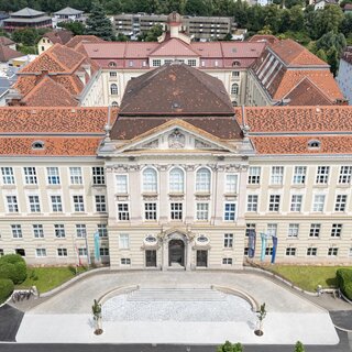Montanuniversität Leoben Hauptgebäude | © MUL/Tauderer