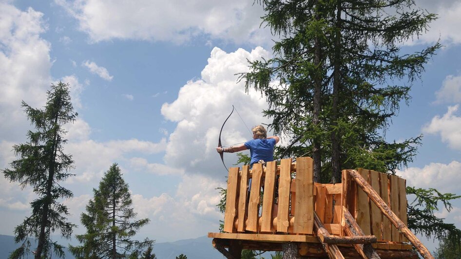 With a bow and arrow on the mountain - Impressionen #2.2