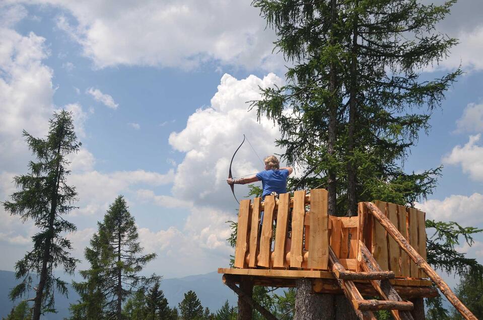 With a bow and arrow on the mountain - Impression #1