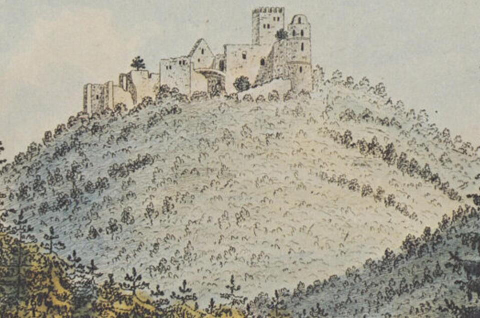 Burg Gösting | © Stahlstich Vinzenz Reim