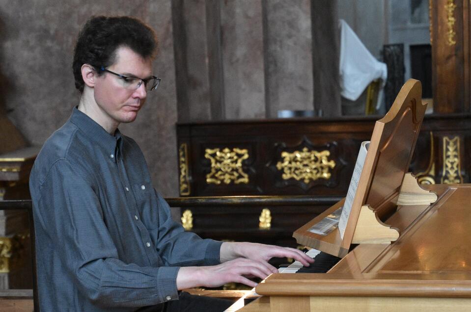 Manfred Novak an der Orgel | © TVB Murau