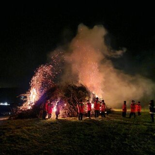 Osterfeuer Friedberg am Erlebnisberg | © Freiwillige Feuerwehr Friedberg