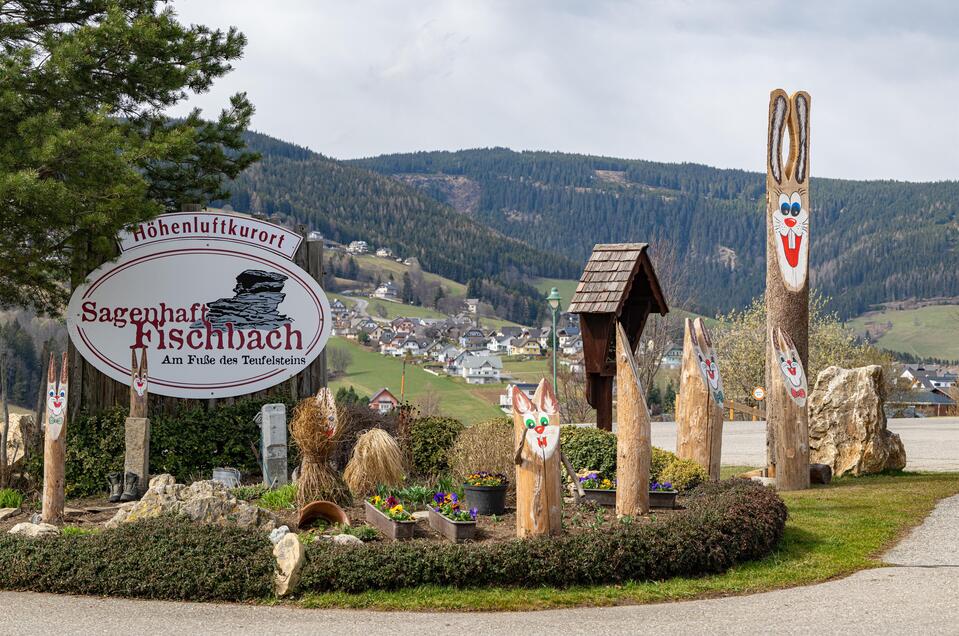 Osterhasendorf_Ortseinfahrt_Oststeiermark | © Oststeiermark Tourismus